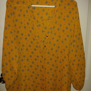 (5for$20)Blouse mustard colour